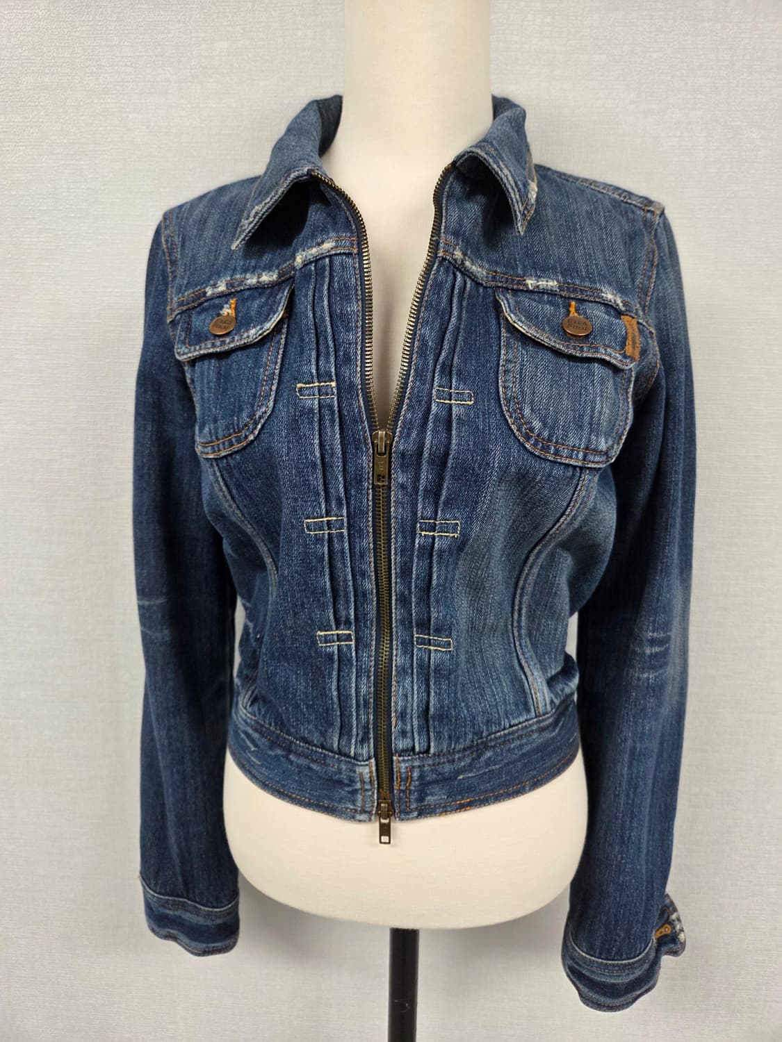 아베크롬비  에즈라피치   데님 여성청자켓 상품이미지2