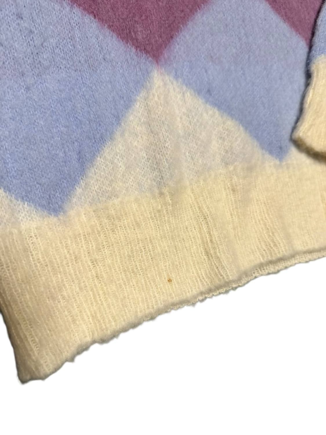 Beslow checkerboard knitwear 상품이미지4