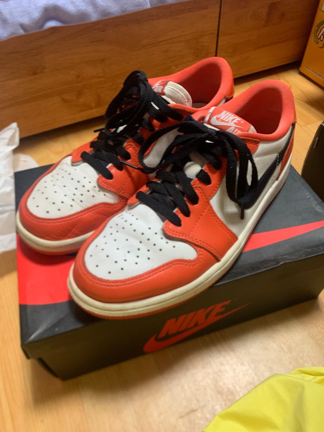 나이키 조던 1 og 스타피쉬 오렌지 상품이미지1