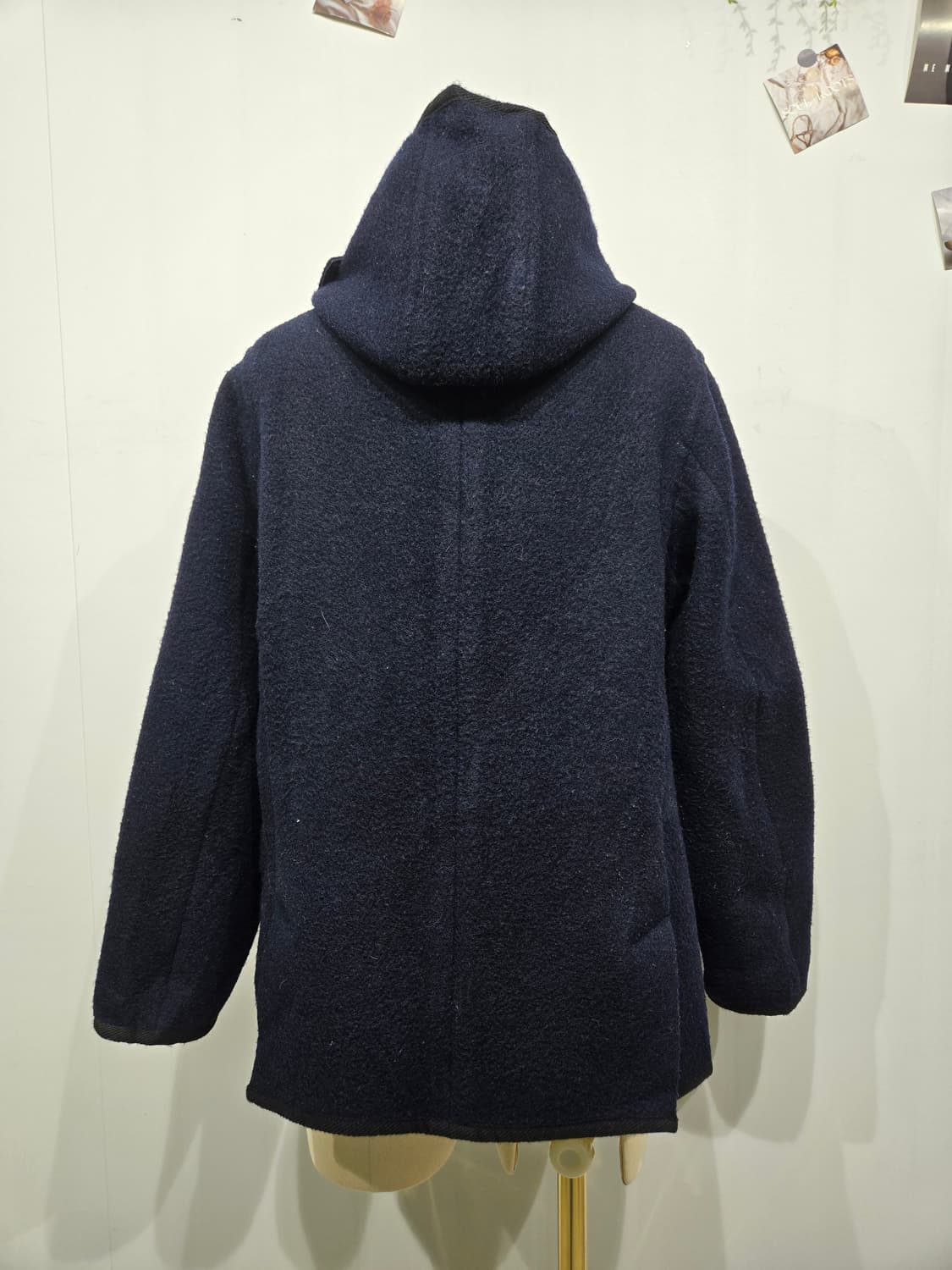 DANTON 단톤 네이비 후드 코트 상품이미지4