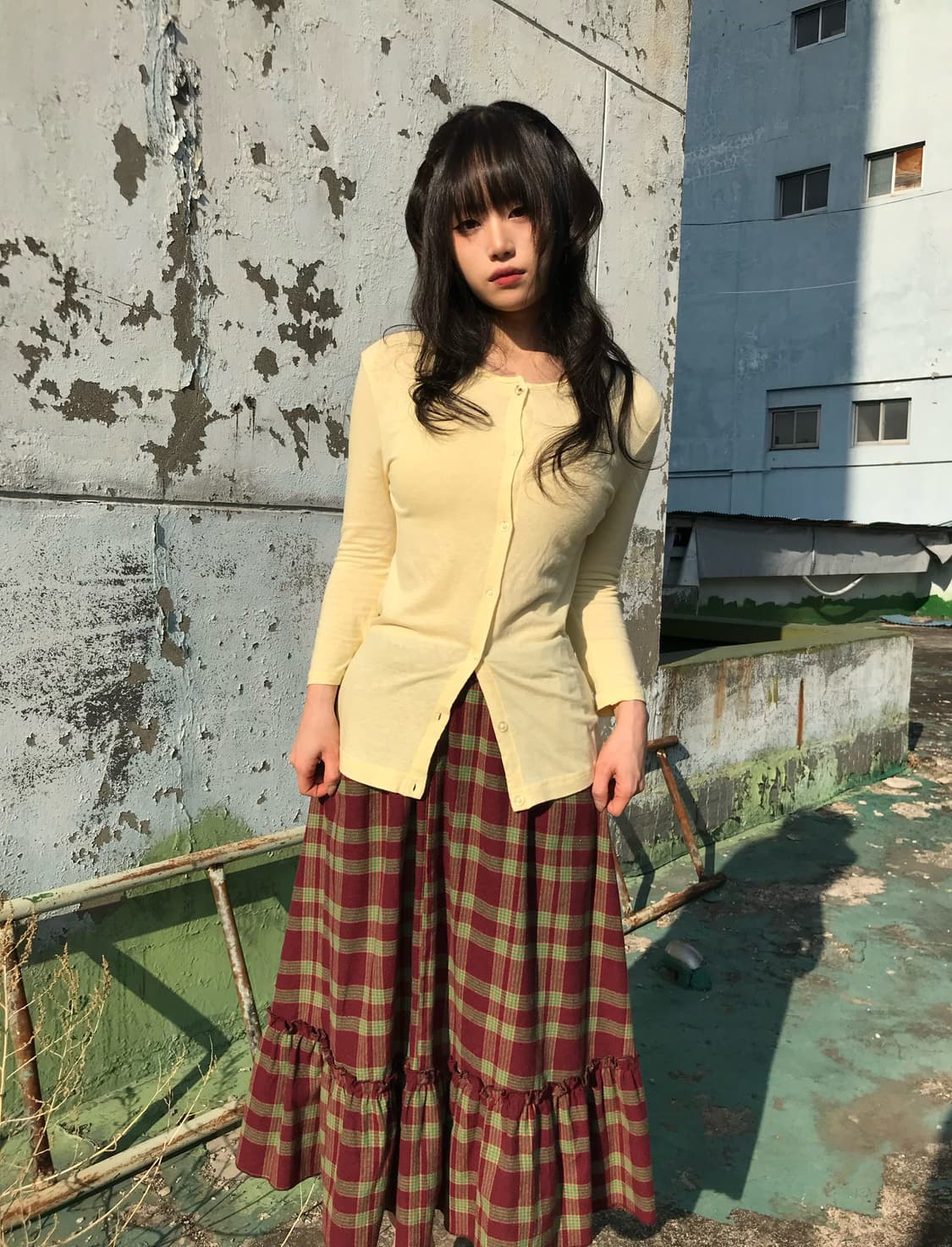 소프트 옐로우 가디건 상품이미지5