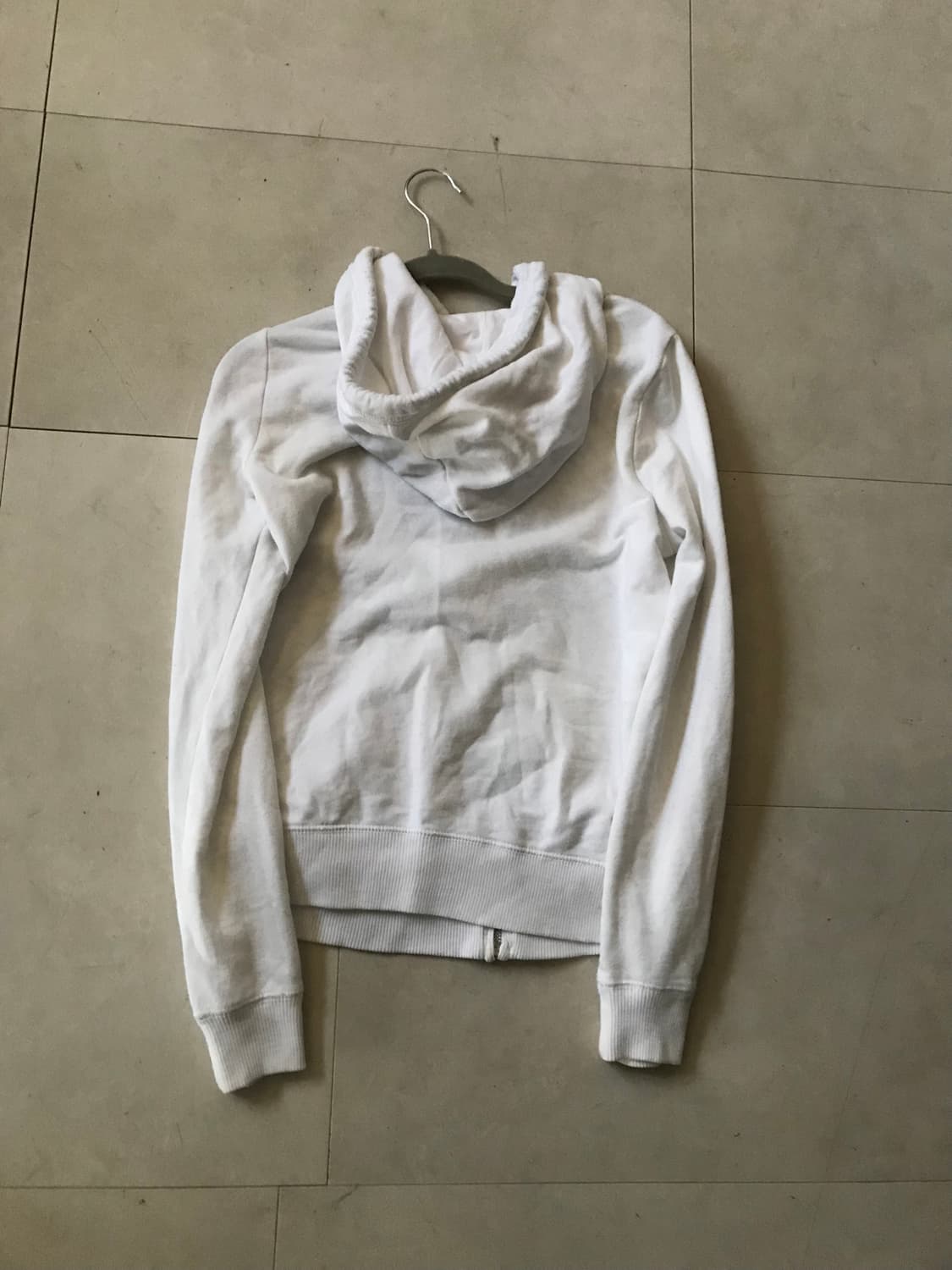 홀리스터 화이트 후드집업 상품이미지9