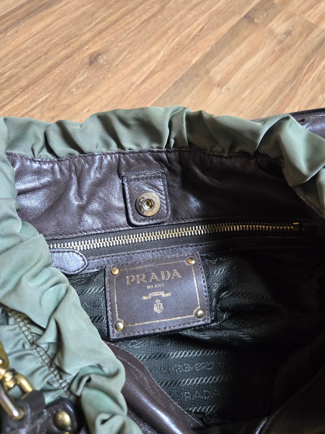 프라다 나일론 & 레더 토트백 / 크로스백 [정품] 상품이미지4