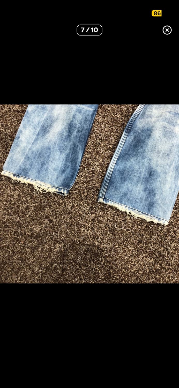 디젤 Timmen 디스 워싱 데님 팬츠 상품이미지7