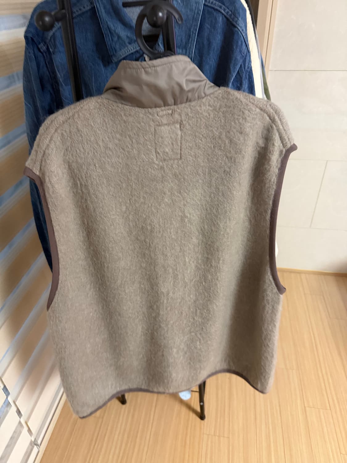 나나미카 지퍼 업 모헤어 베스트 (L사이즈) 상품이미지2