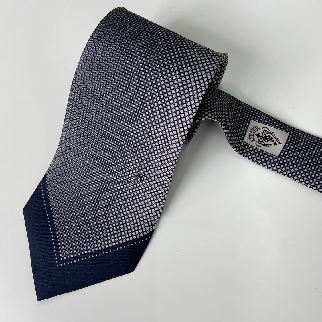 구찌(GUCCI) 심플로고 명품 정품 넥타이 상품이미지2