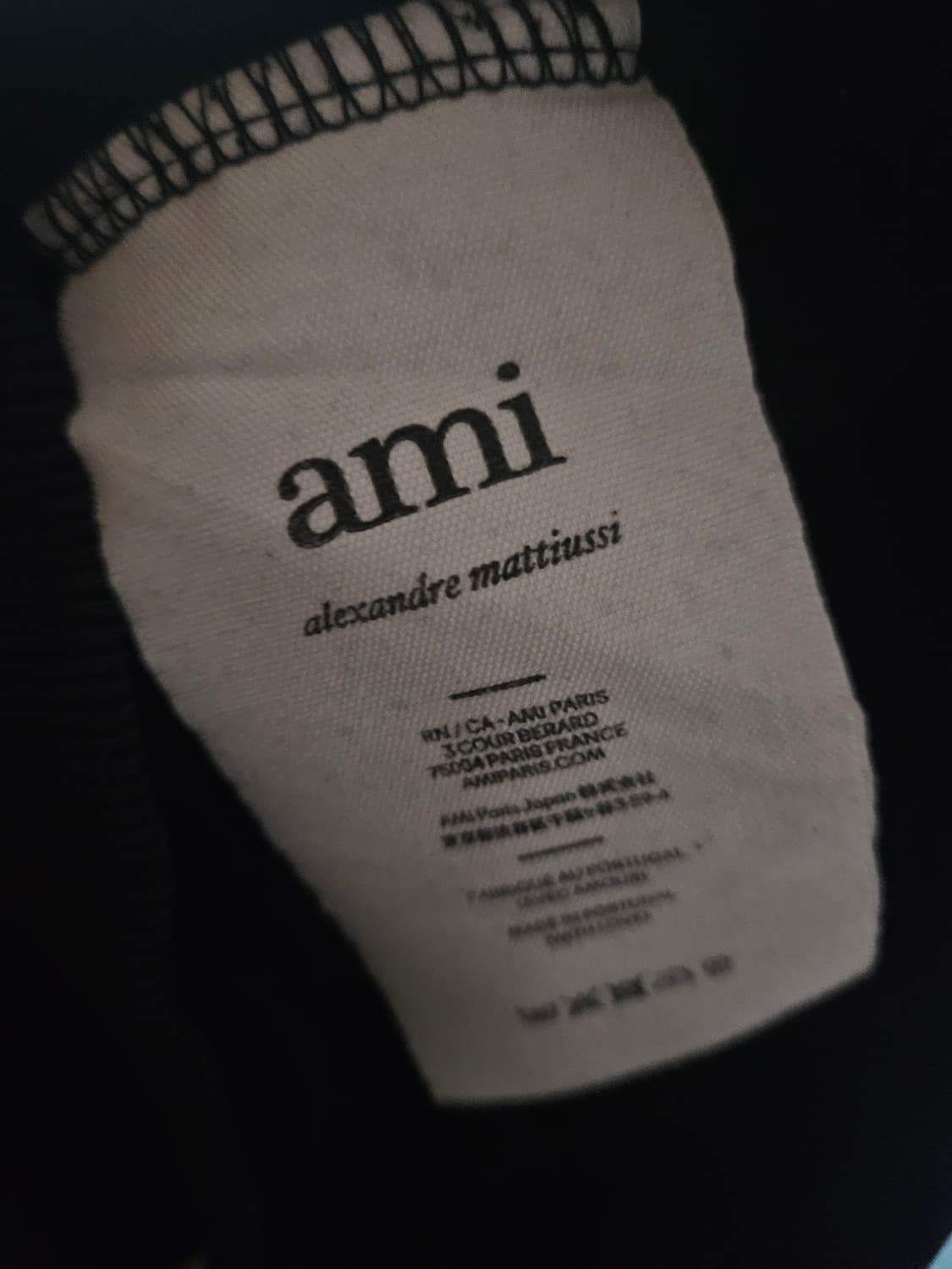 아미 스몰 하트 맨투맨 상품이미지3