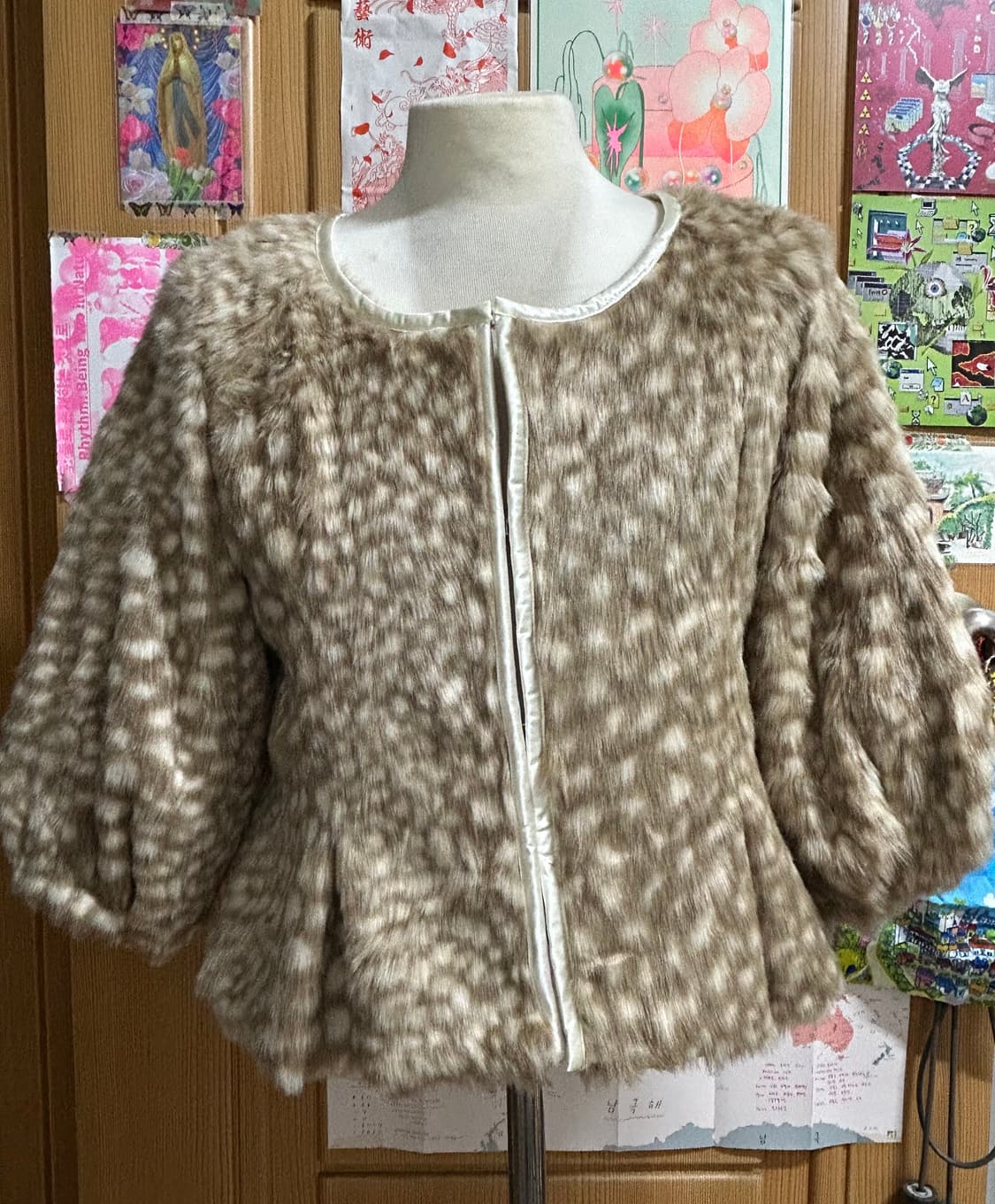 오네갸루깔 밤비퍼 퍼코트🦌🦌 상품이미지1