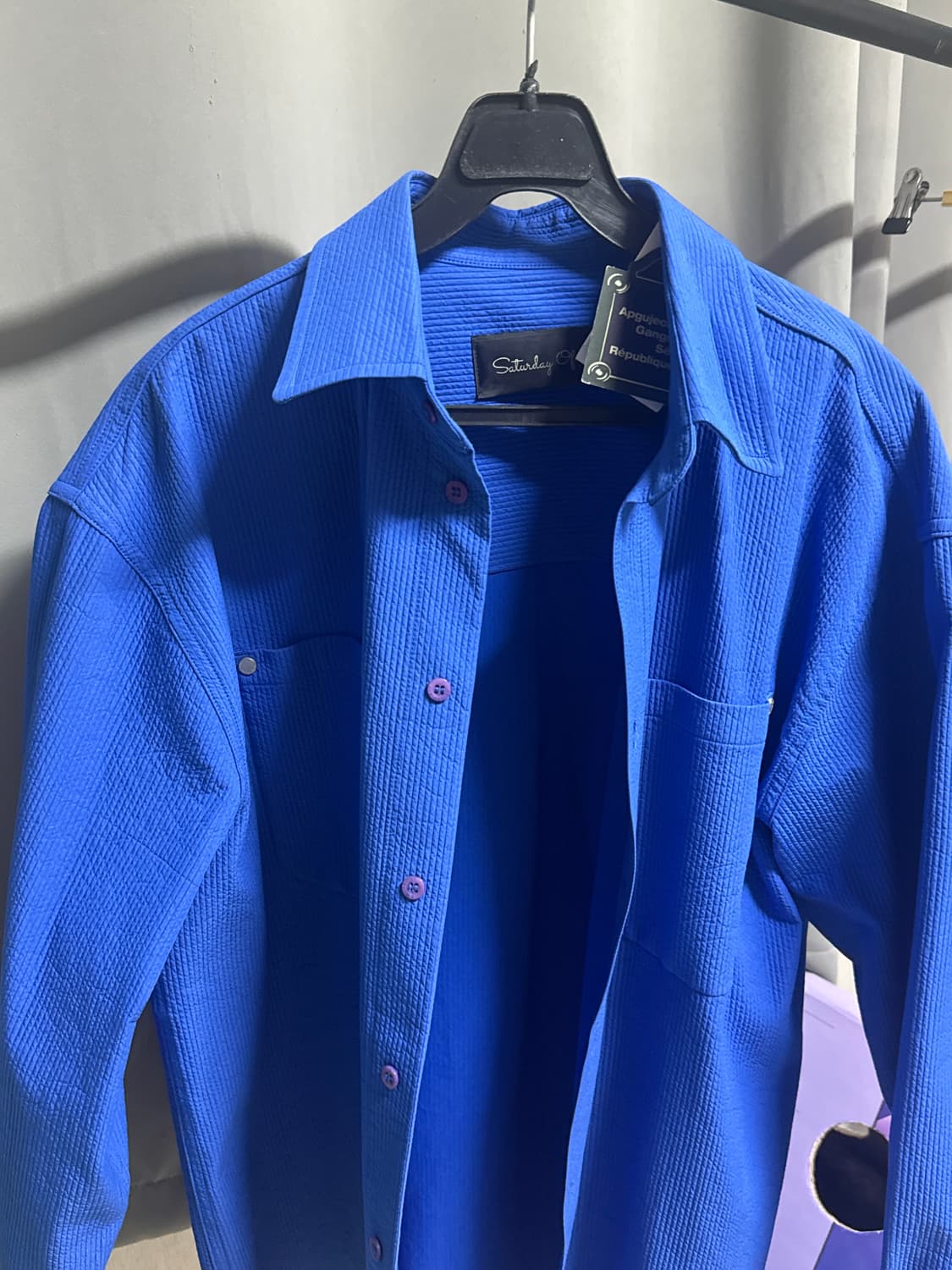 Stu 파란색 긴팔 상품이미지1