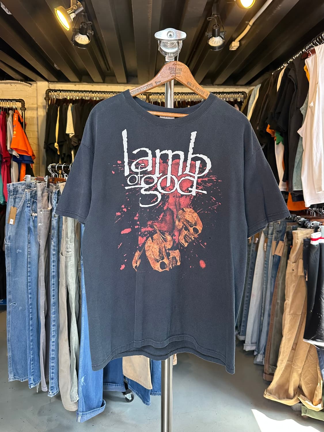 램 오브 갓 Lamb of God 락밴드 프린팅 티셔츠 상품이미지1