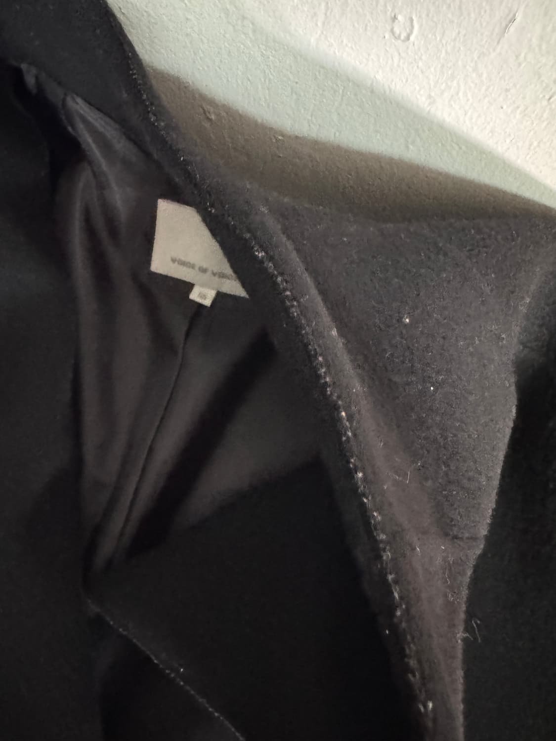 여성 보이스오브보이스 보브 미니멀 블랙 울 코트 55 상품이미지6