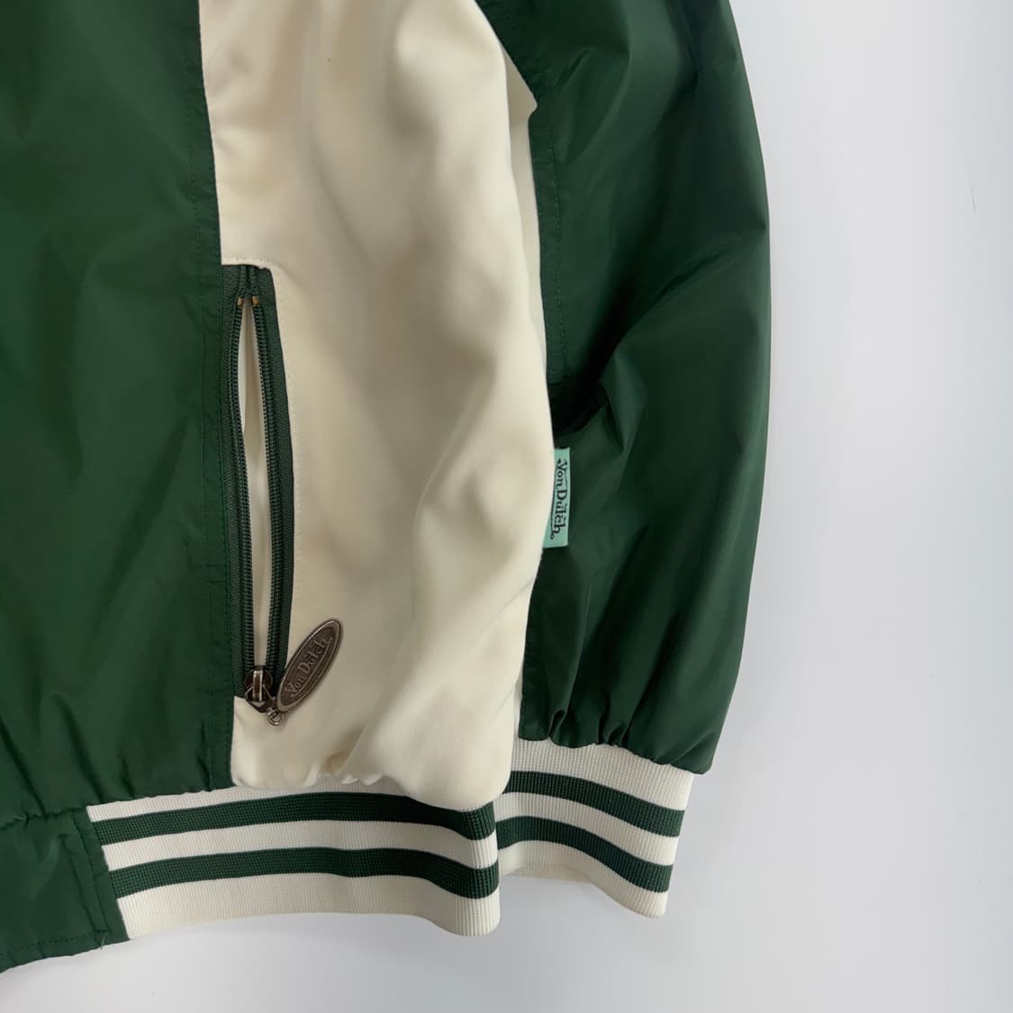 Von Dutch 본더치 다크그린 아노락 야구 점퍼 상품이미지5