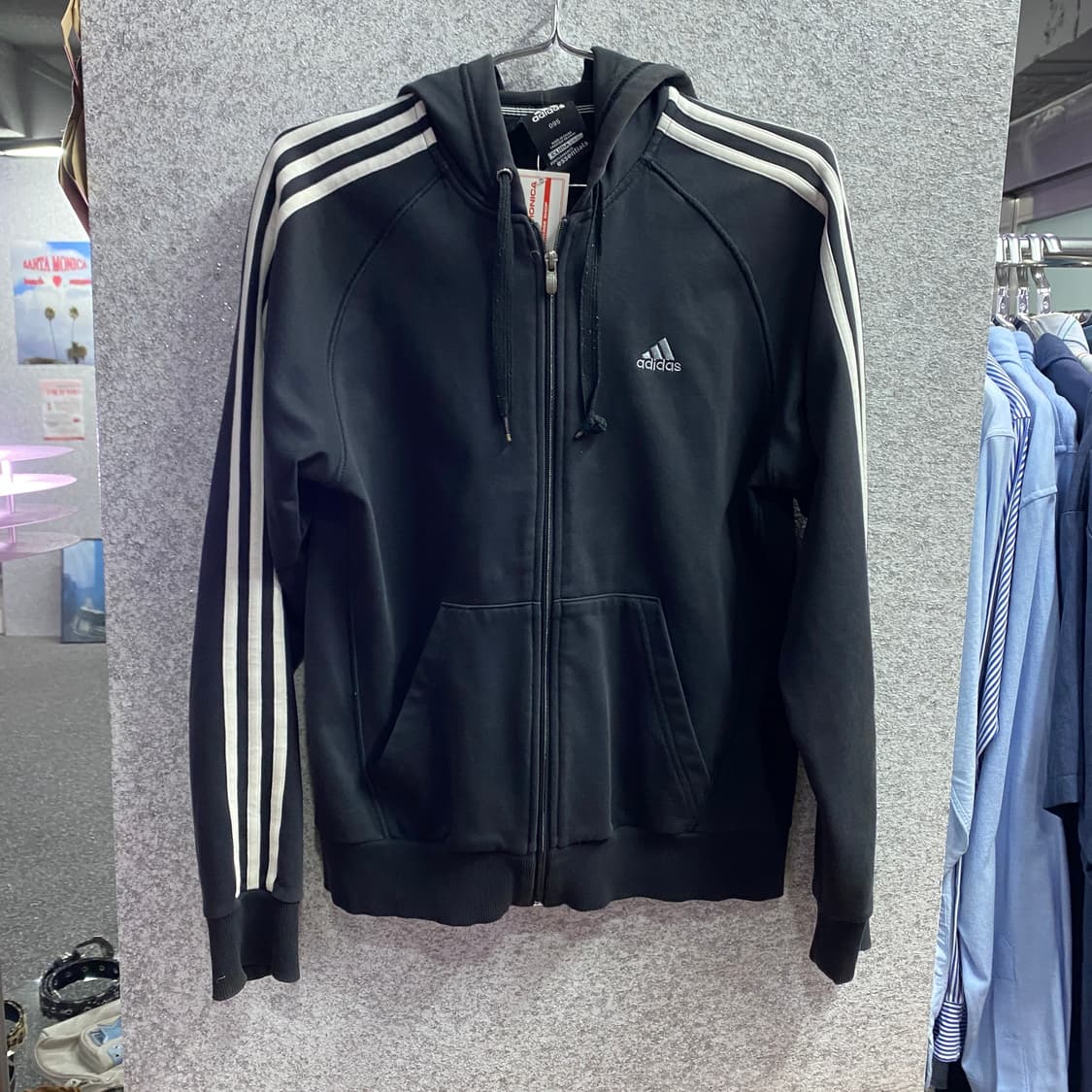 아디다스 이큅먼트 스몰로고 후드집업 B3416 상품이미지2