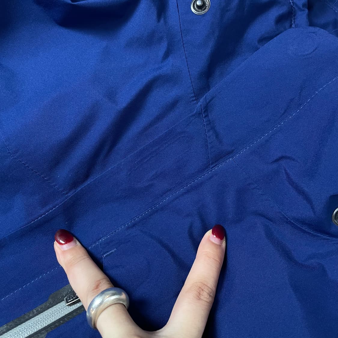 컬럼비아 블루 바람막이 L 상품이미지5