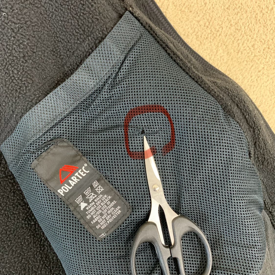 오리지널 미군 폴라텍 300 플리스 자켓(L) 후리스 상품이미지10