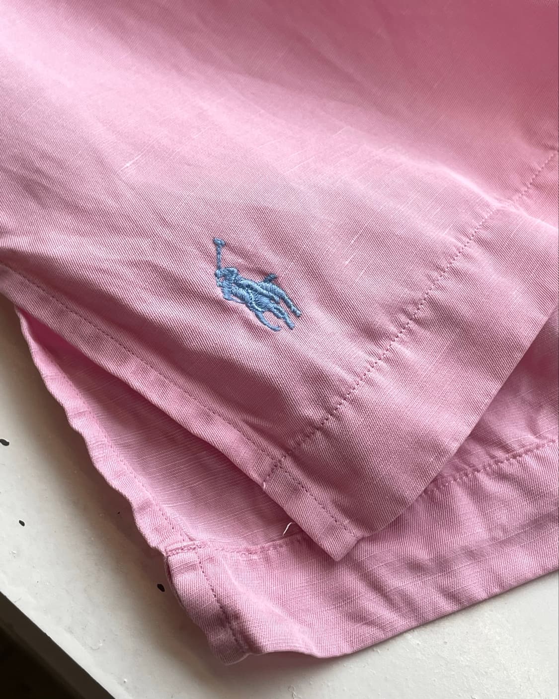 90’s Polo RL Caldwel shirt 폴로 칼드웰 실크 셔츠 상품이미지7