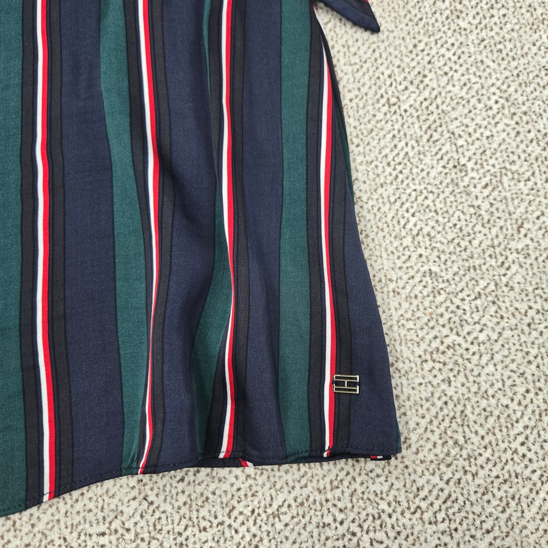 0160 타미힐피거 스트라이프 비스코스  랩 스커트 2 상품이미지6