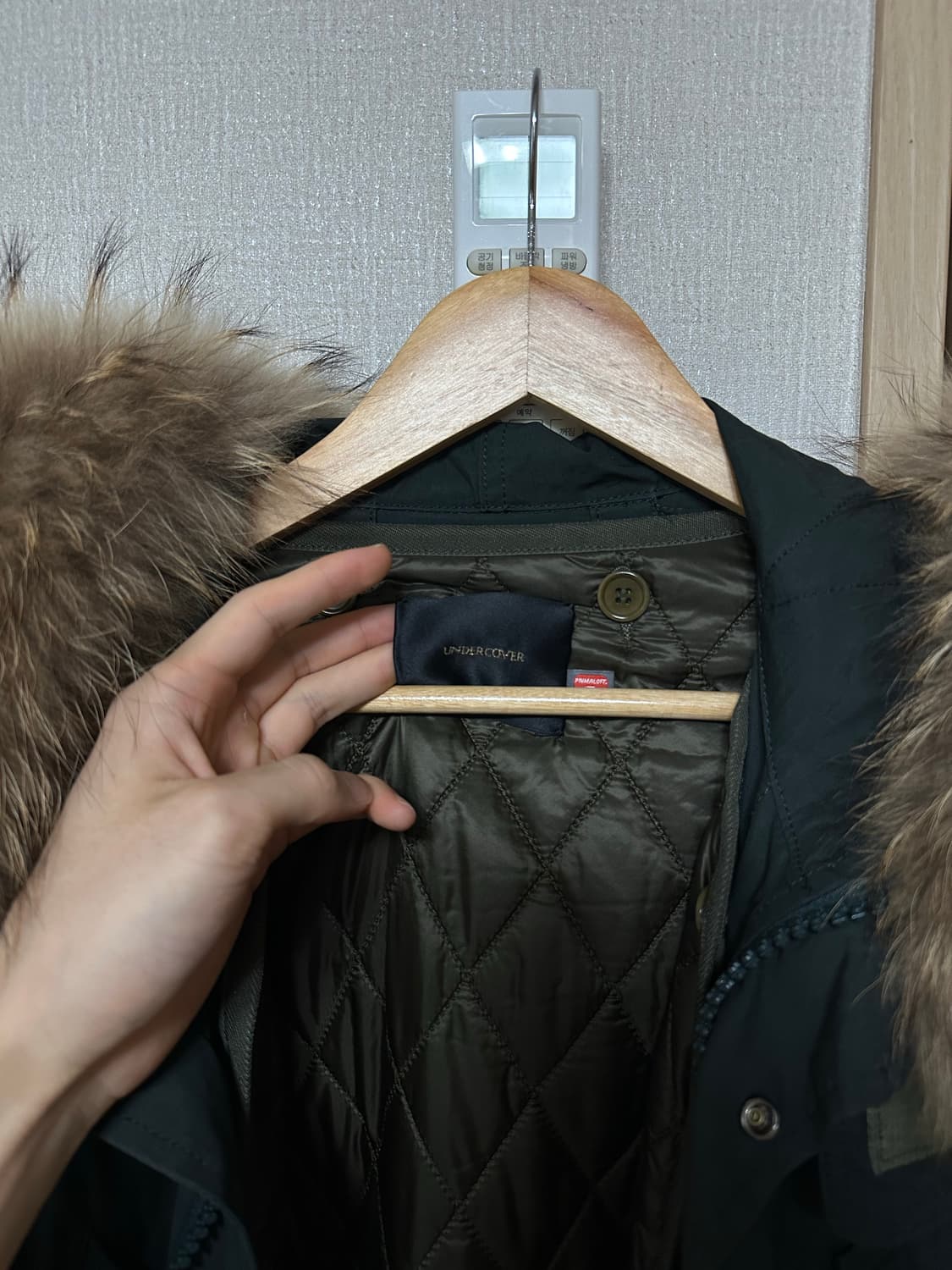 언더커버 15AW 슬래쉬 피쉬테일 파카 상품이미지3