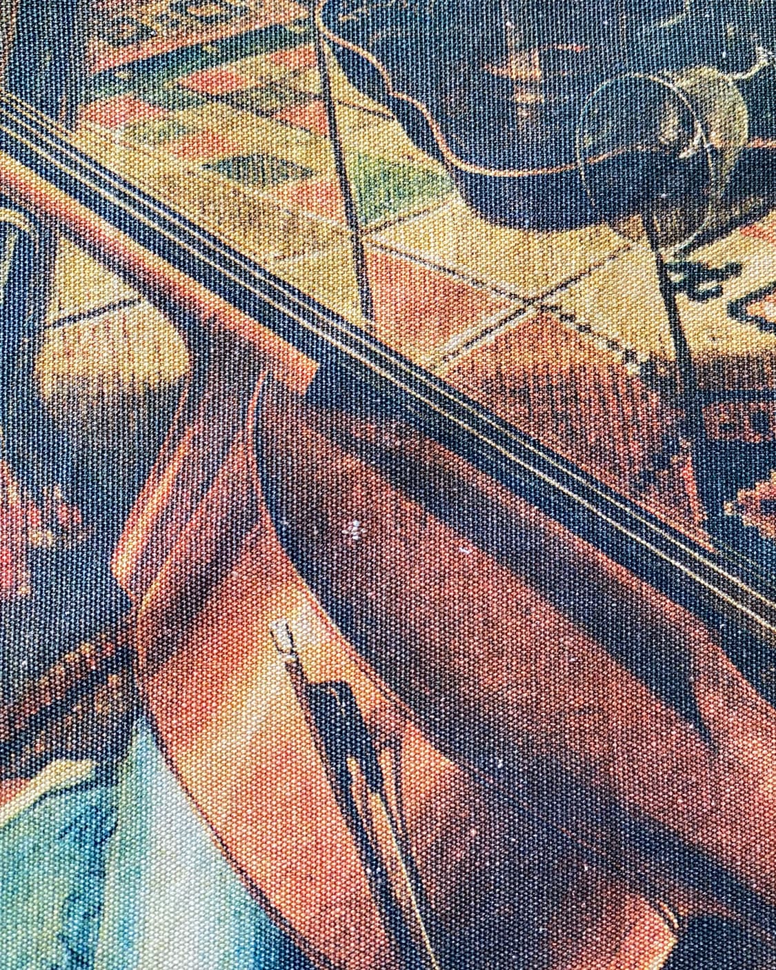 유럽 빈티지 패브릭 (Violin) 상품이미지5