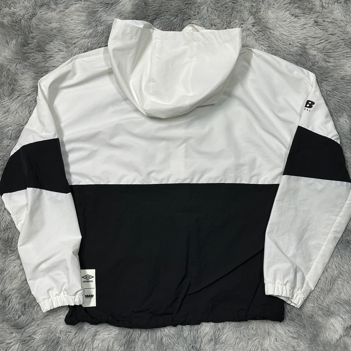 엄브로 우븐 아노락 자켓 후드 m 상품이미지3