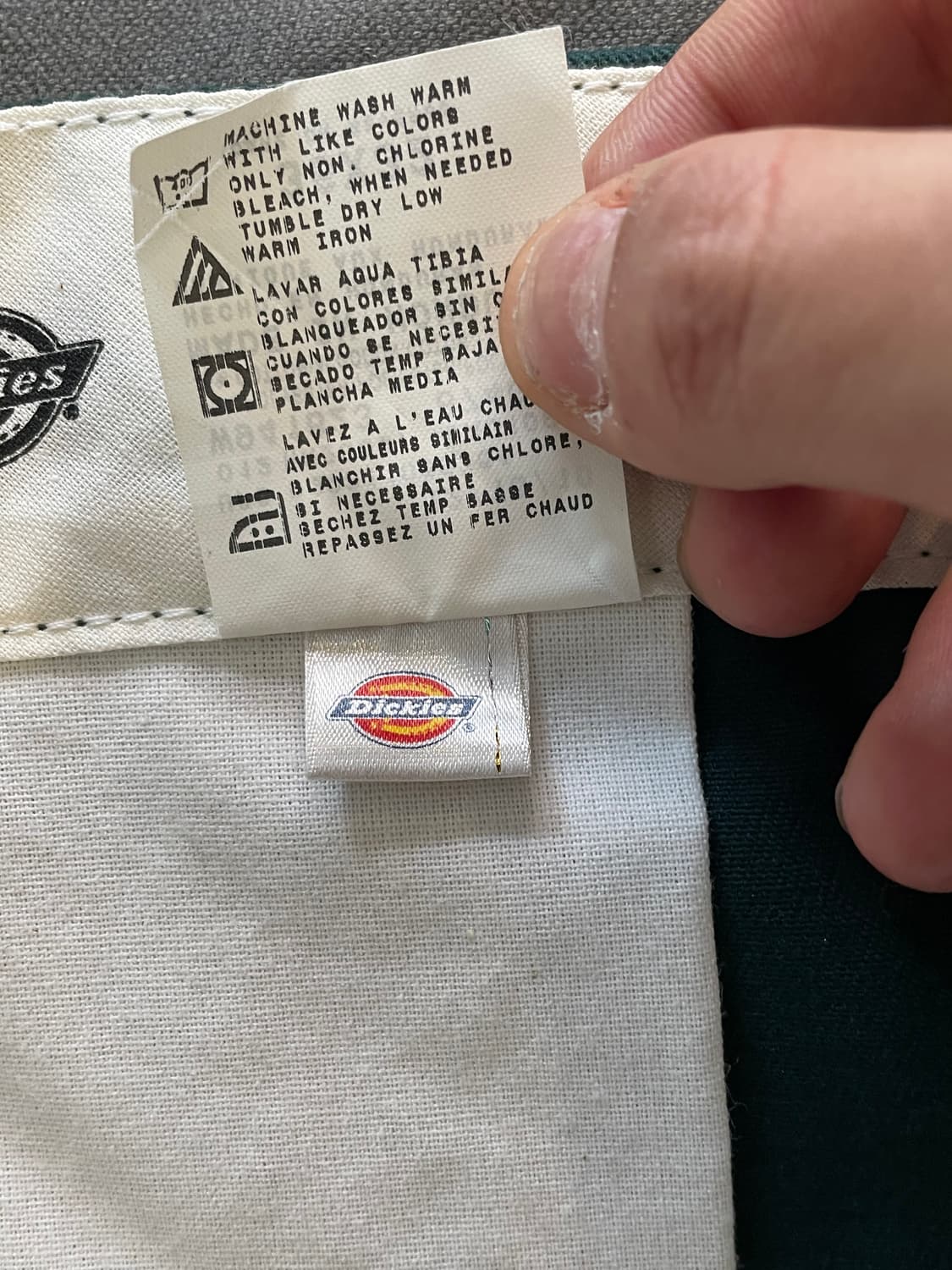 디키즈 874 그린 치노 팬츠바지 상품이미지4