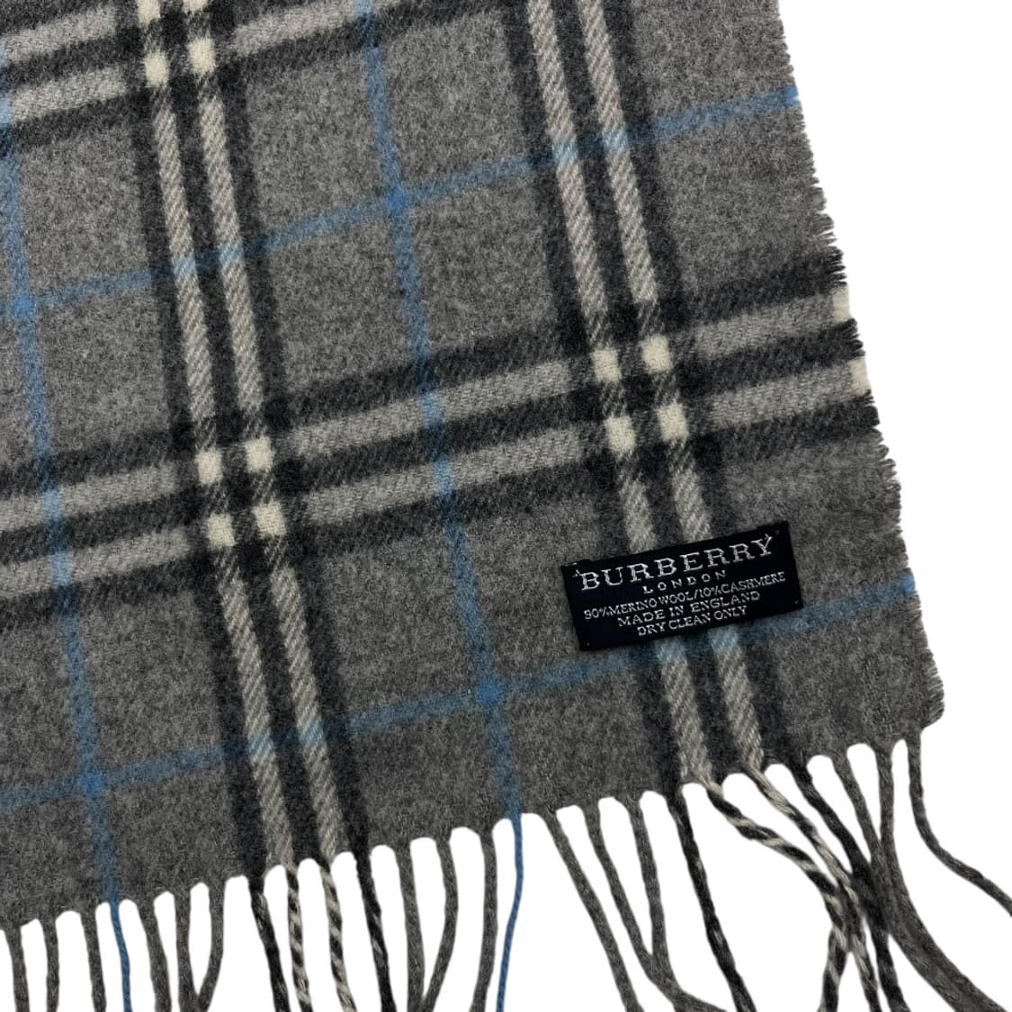 버버리 그레이 노바체크 메리노울 머플러 상품이미지5