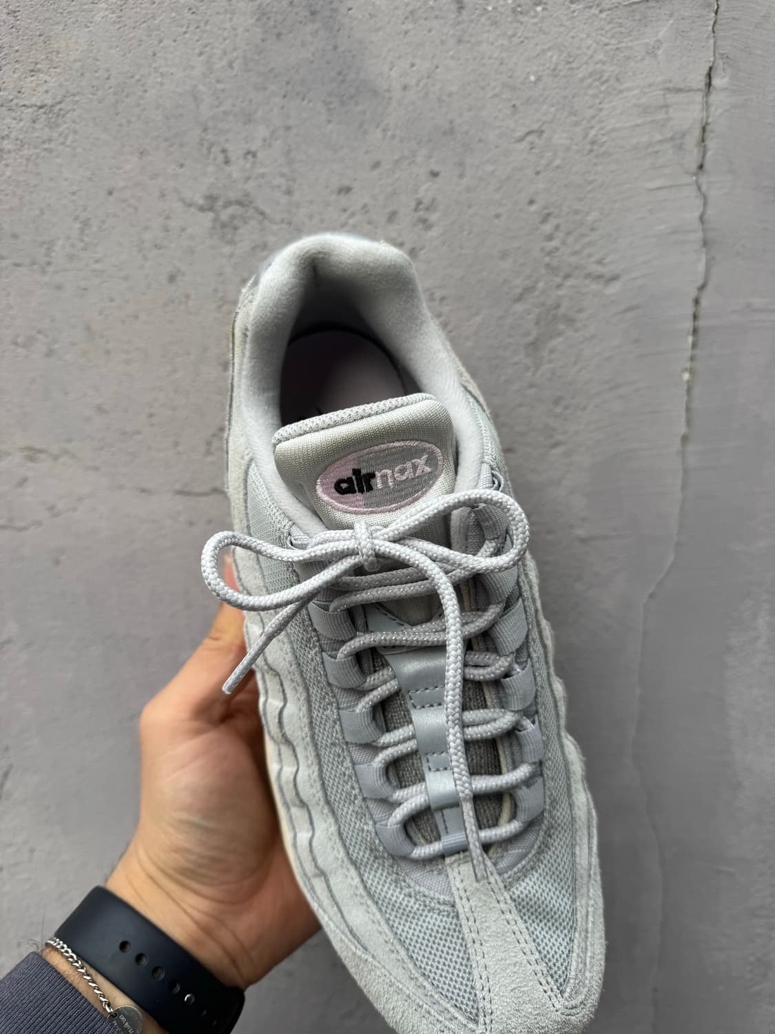 나이키 에어맥스 95 그레이 앤 핑크 품 상품이미지6