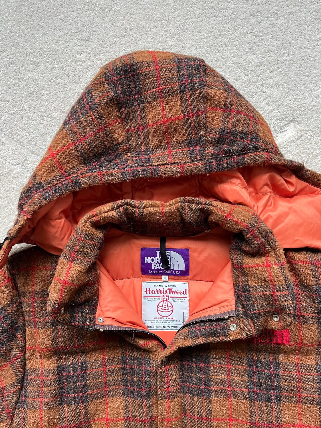 노스페이스 퍼플 라벨 x 해리스 트위드 다운 파카 (105) 상품이미지5