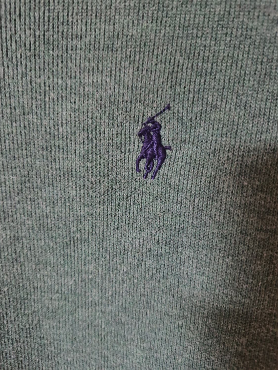 폴로 랄프로렌 하프집업 그린 M 상품이미지5