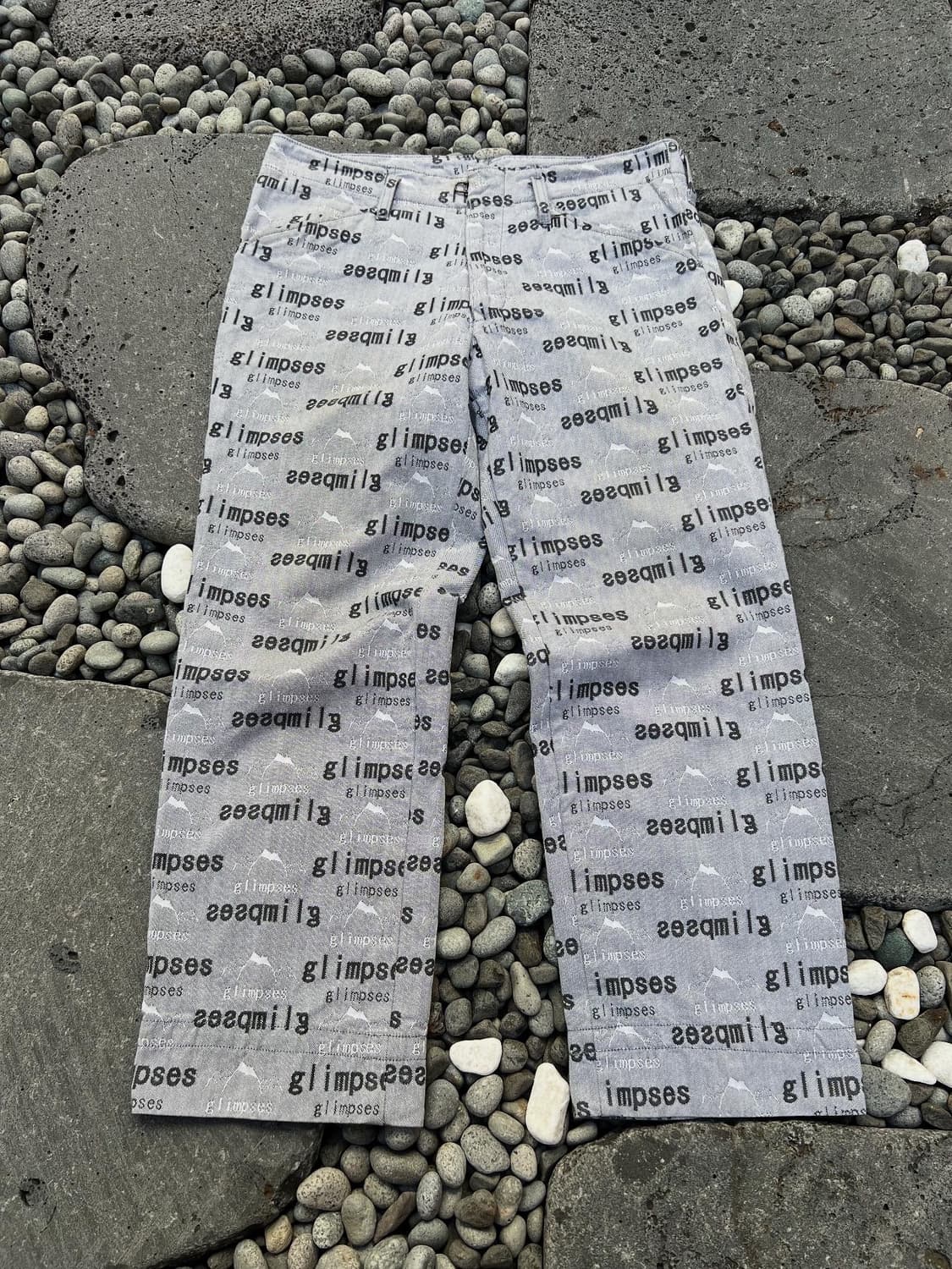 (32인치)KOLOR LETTERING WORK PANTS 컬러비콘팬츠 상품이미지1