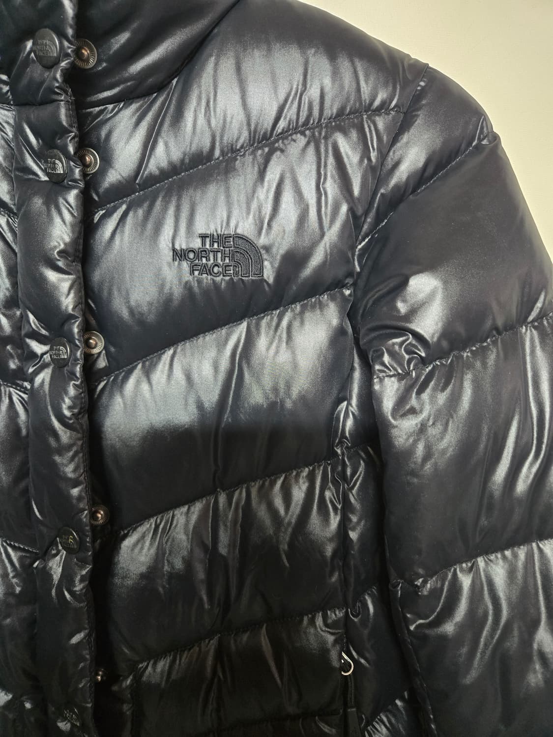 노스페이스 여성 구스다운 패딩 블랙 85  상품이미지4