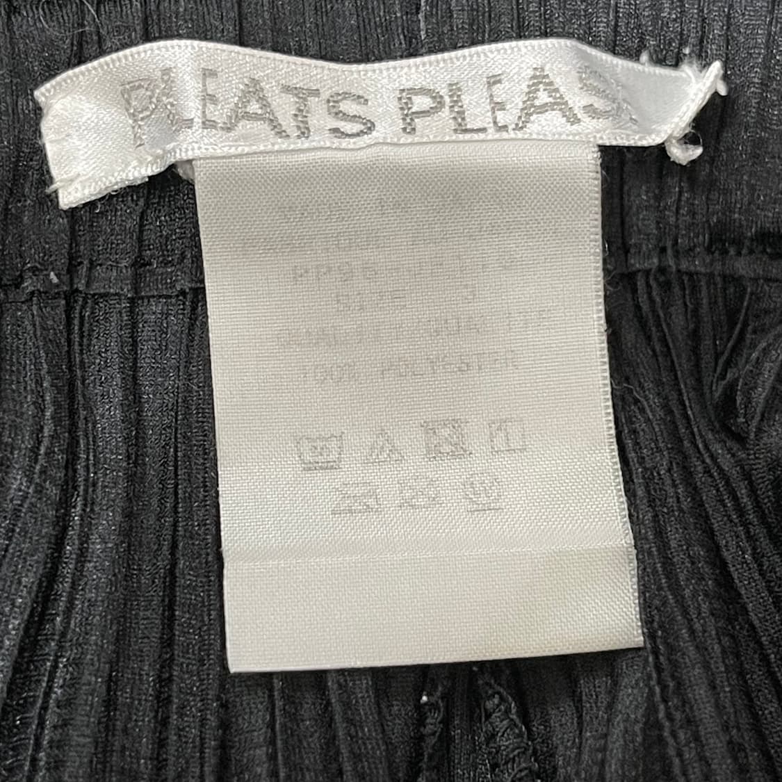 [3] PLEATS PLEASE 블랙 여성 팬츠 상품이미지7