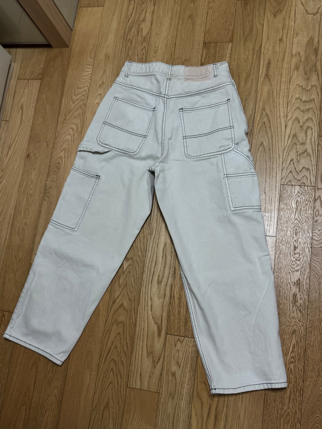 위켄더스 DPAGGY WORK PANTS (IVORY) 아이보리 색상의  상품이미지6