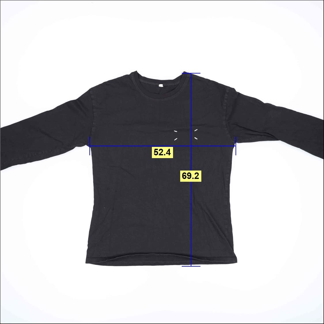 XL 빈티지 숫자프린팅 긴팔티 0224H1 상품이미지5