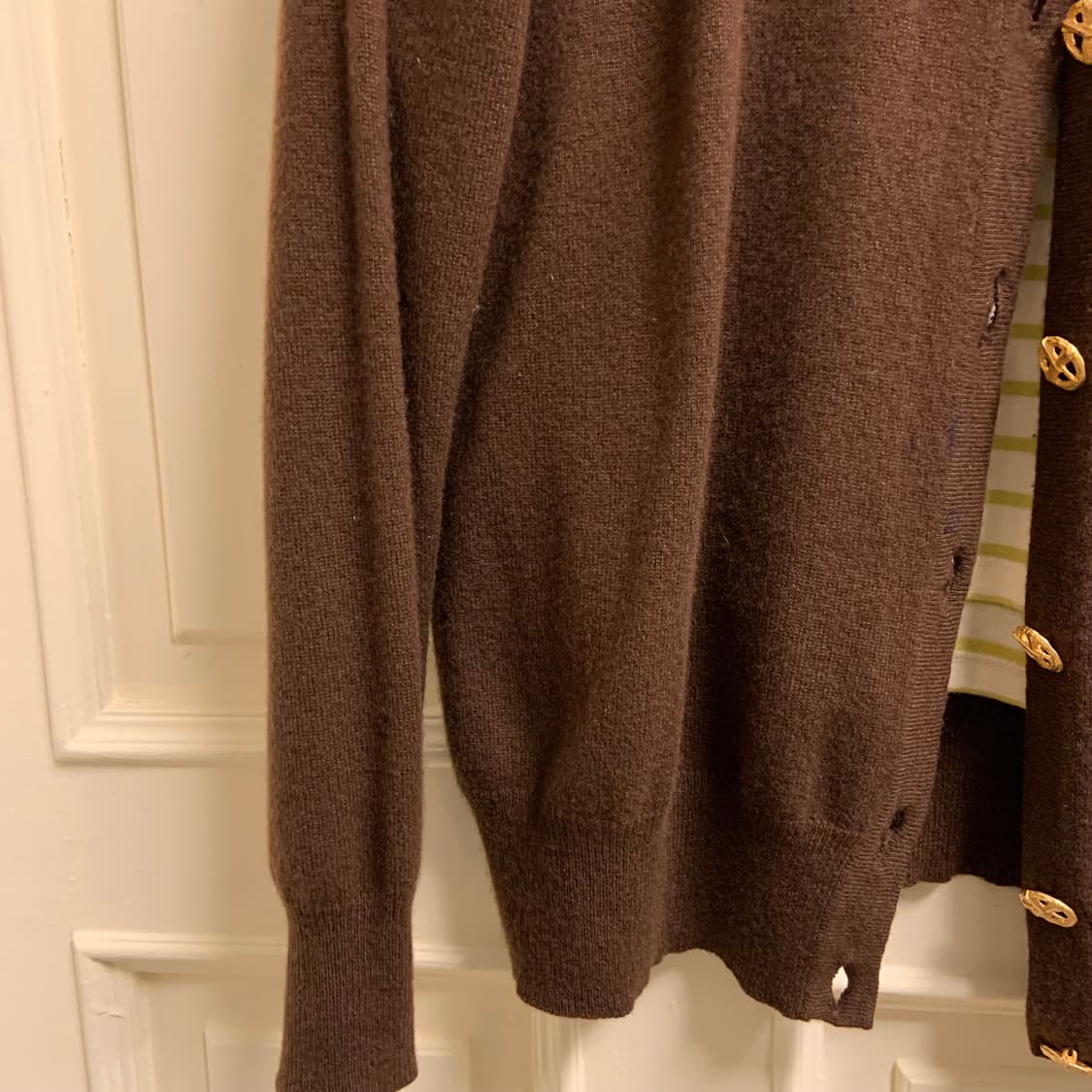 일본 빈티지 캐시미어 가디건 상품이미지4