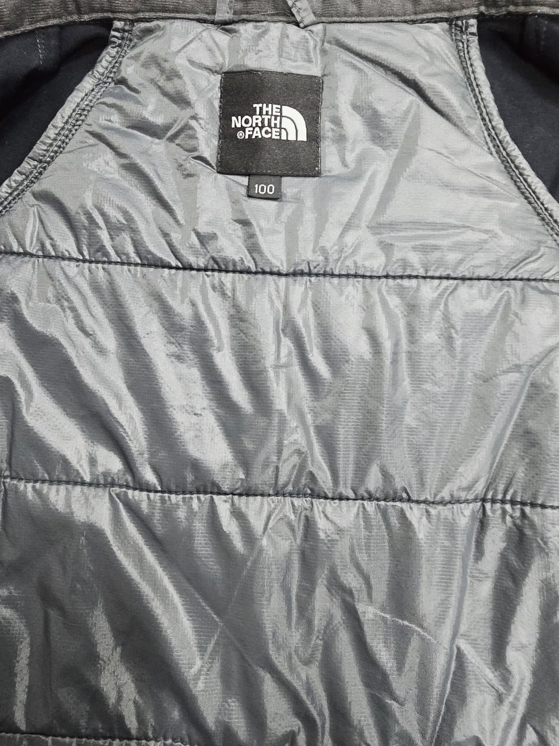 노스페이스 엑셀로프트 그레이 경량 패딩 조끼 베스트100 상품이미지8