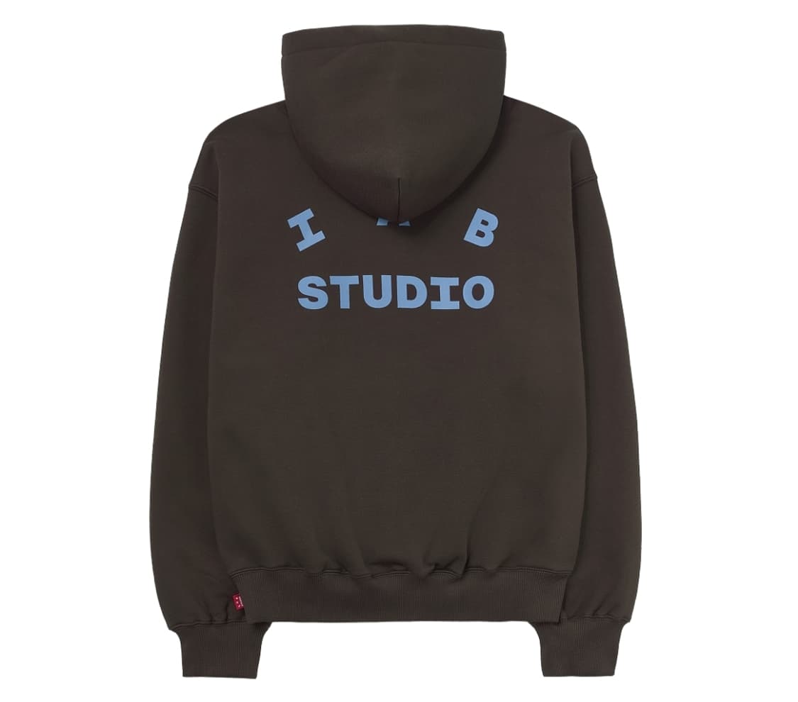 아이앱 스튜디오 레드 홀스 후디 브라운 상품이미지2