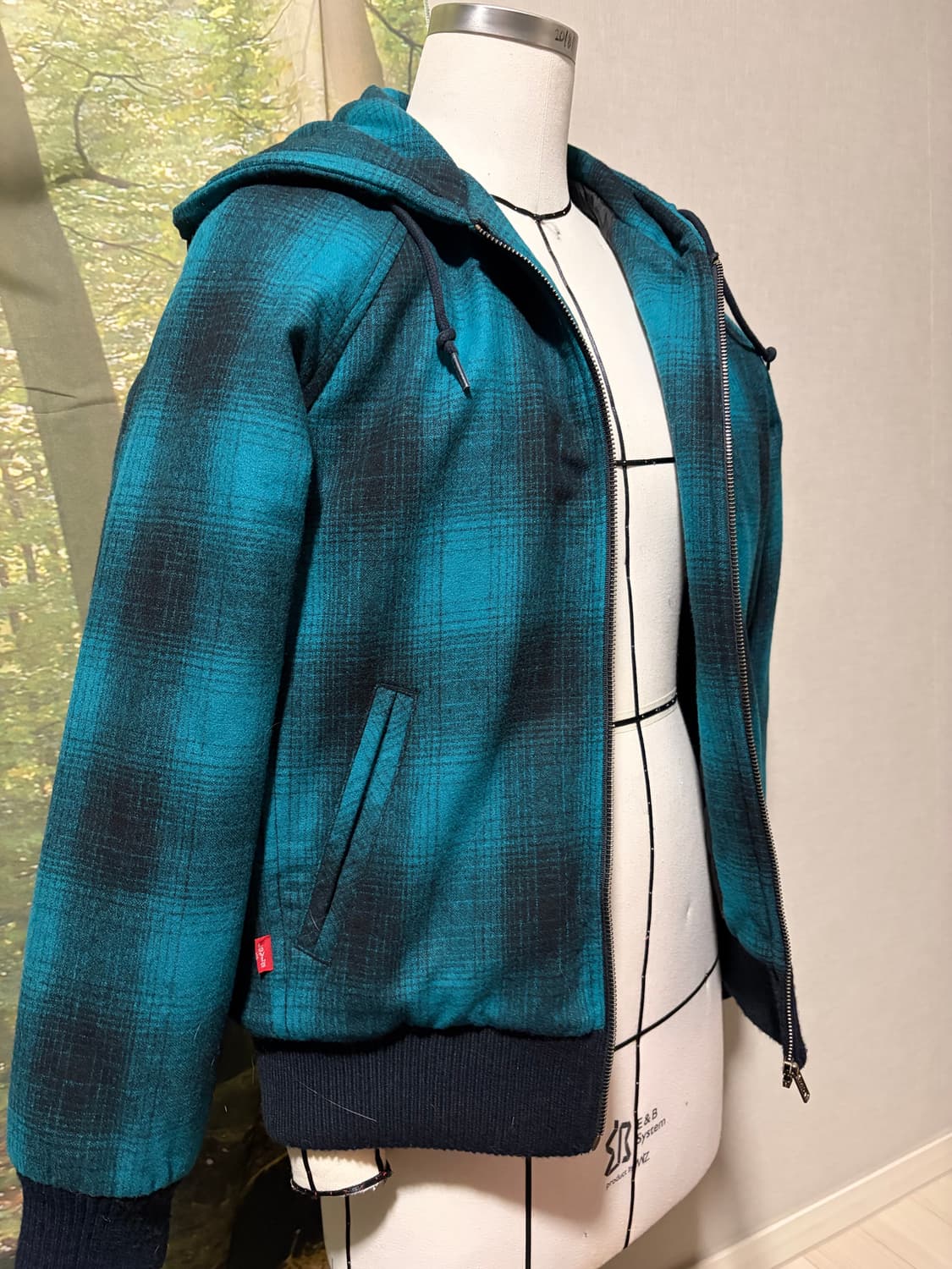 Levi’s 리바이스 패턴 후드 자켓 점퍼 상품이미지1