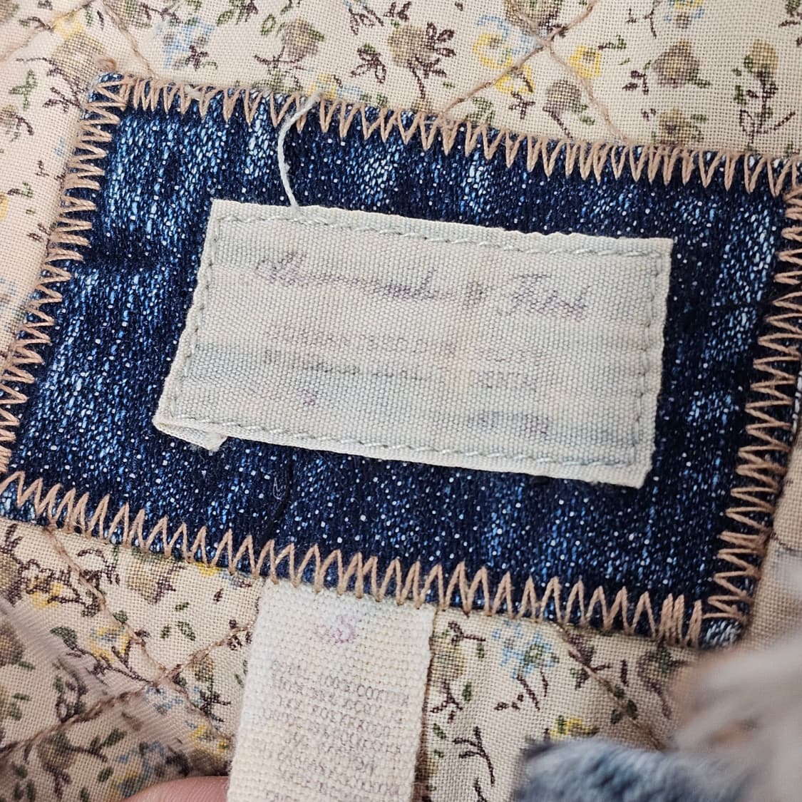 S Abecrombie 아베크롬비 데님 퍼 자켓 상품이미지4