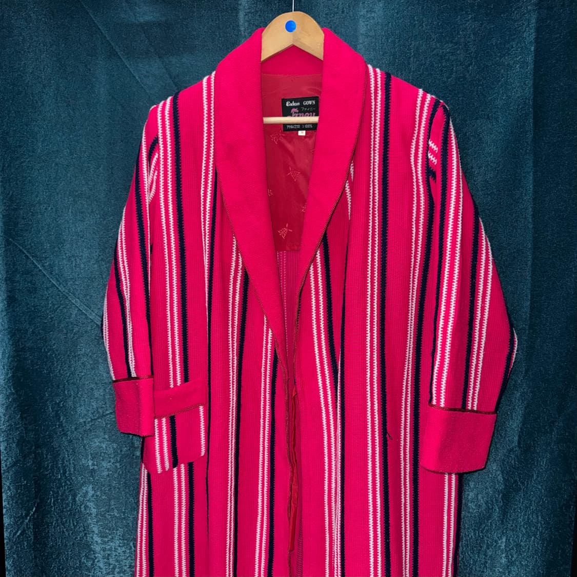 빈티지 제팬 핫핑크 호텔 가운 코트 (M)    상품이미지2