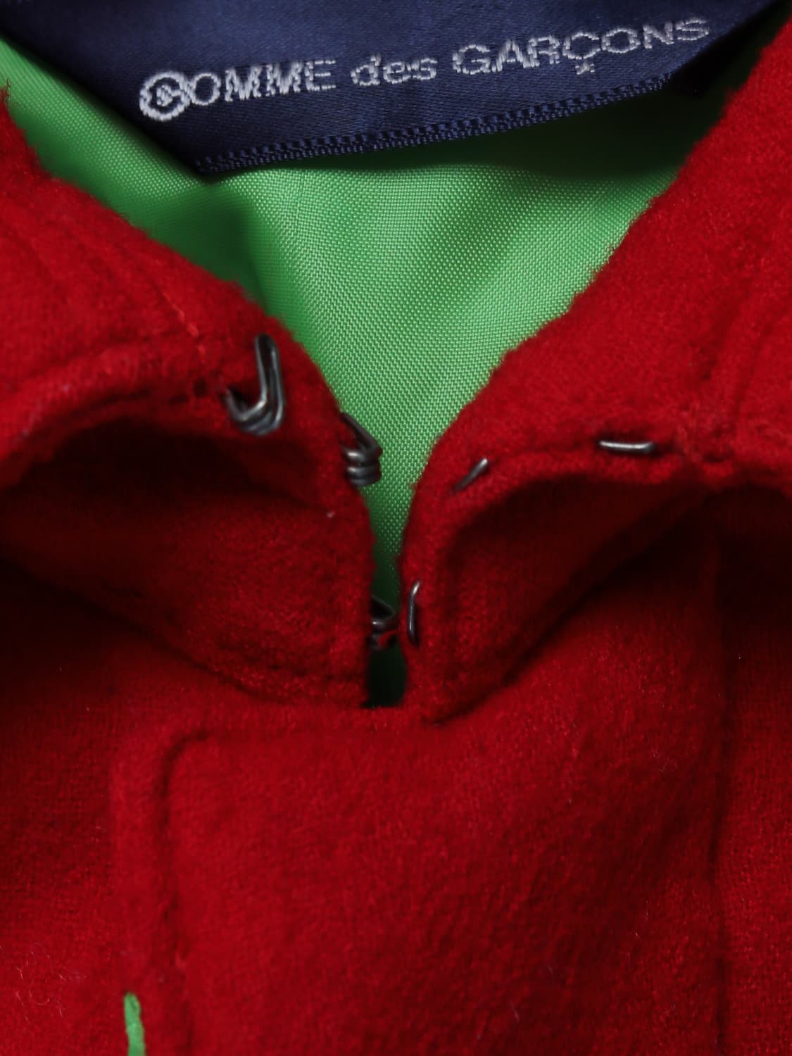 COMME des GARCONS FW96 Red Wool Jacket 상품이미지4