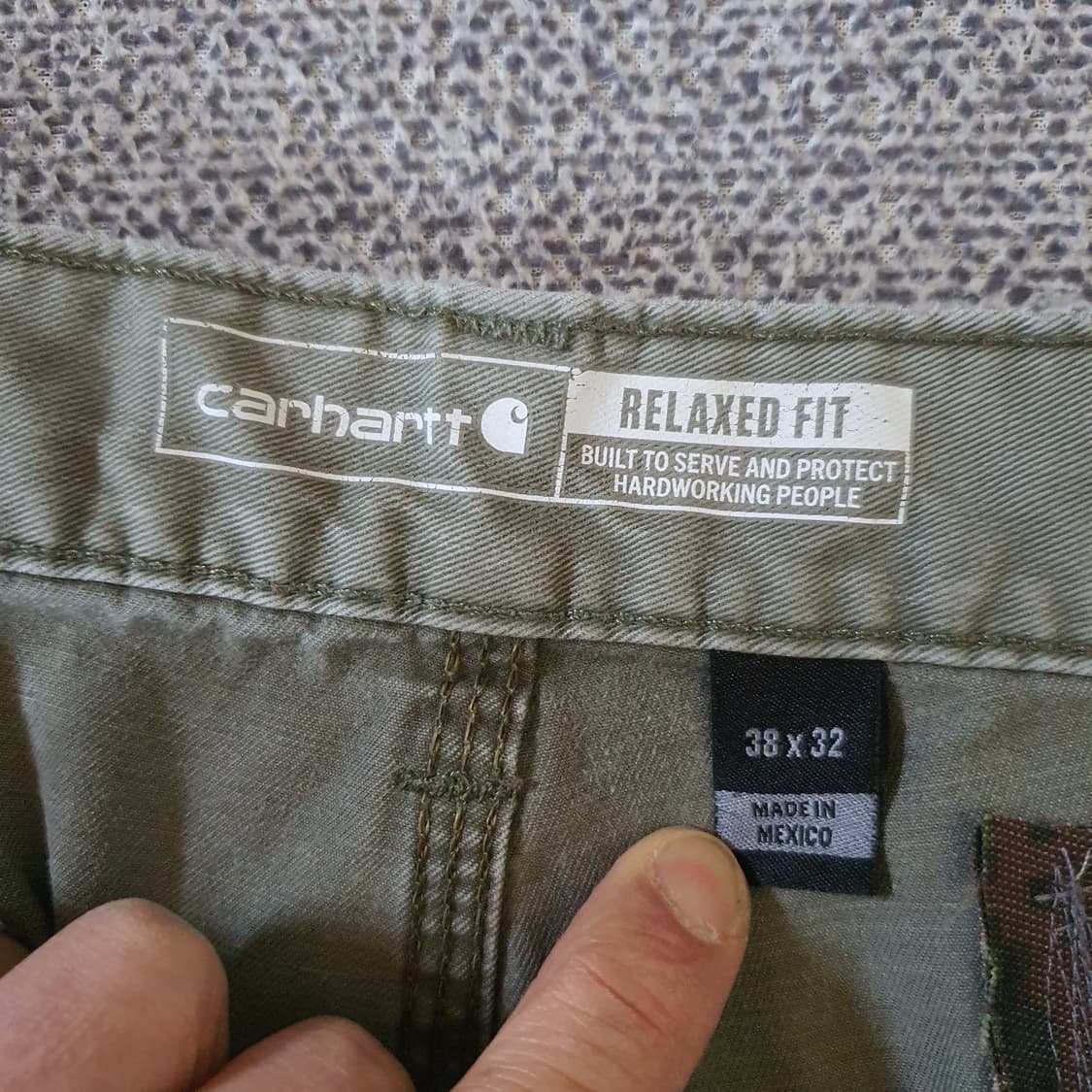 칼하트 Relaxed Fit Dungaree 팬츠 no.85 상품이미지5