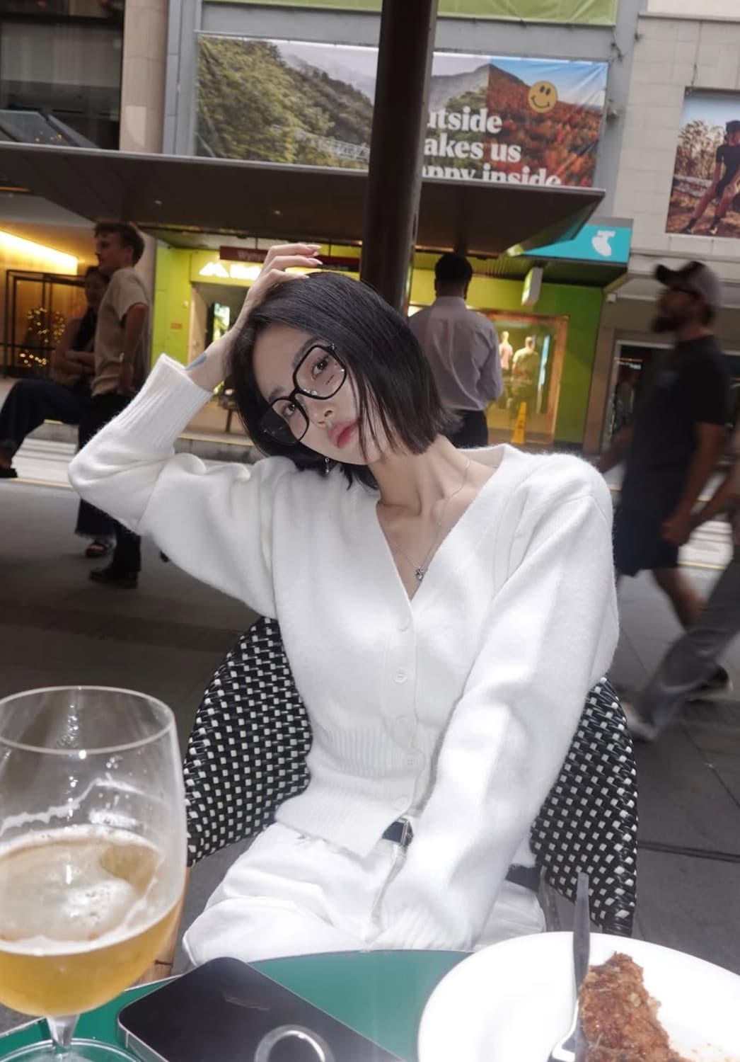 페일제이드 Balloon Sleeve Wool Cardi 상품이미지5