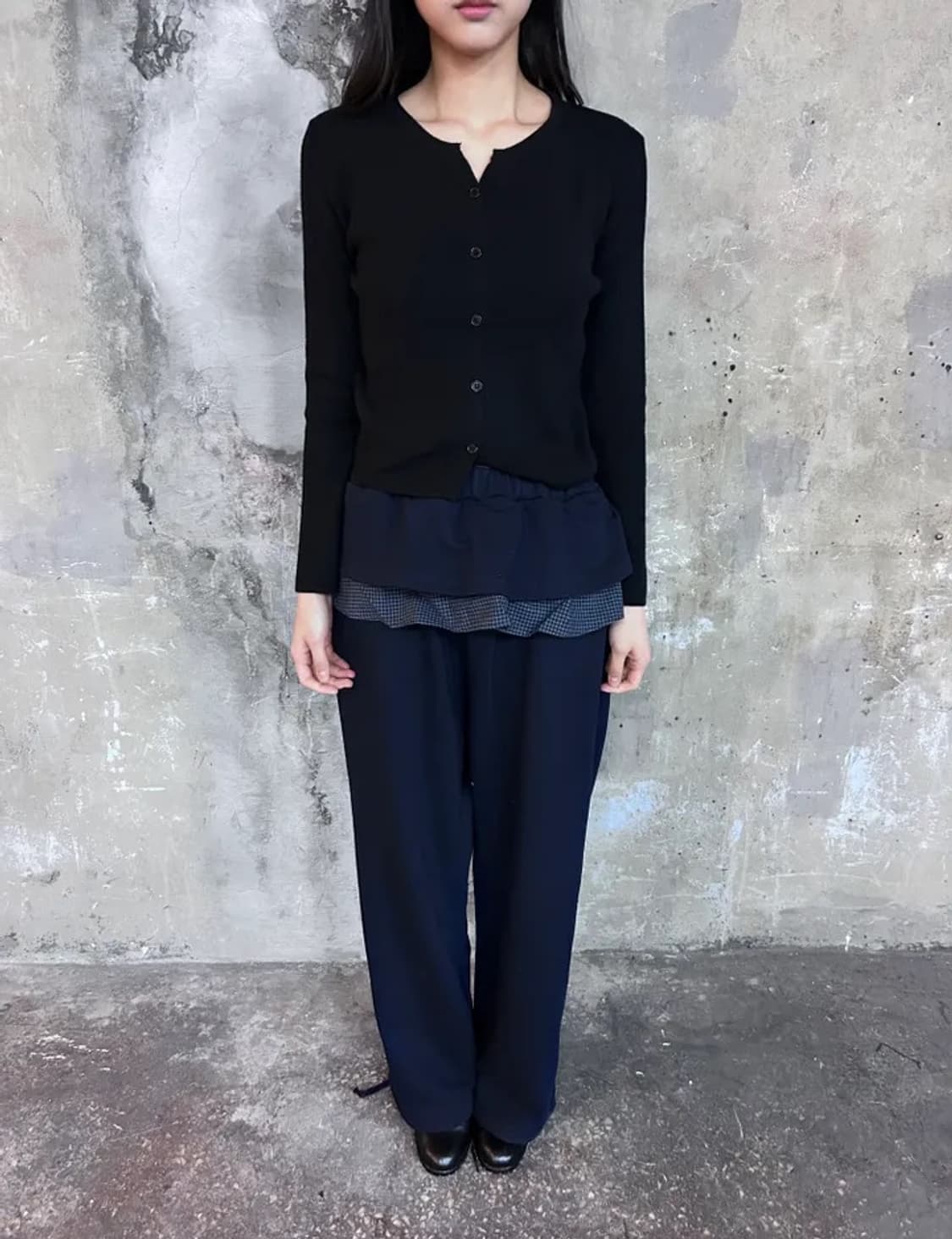 더스티펑크 레이어드프릴밴딩팬츠 상품이미지2