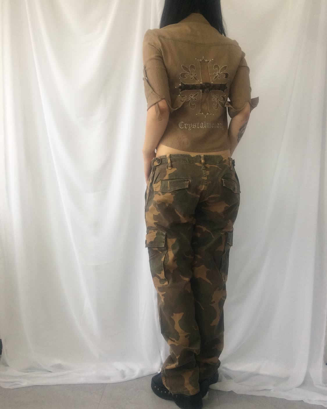 Camo pattern cago pants 상품이미지6