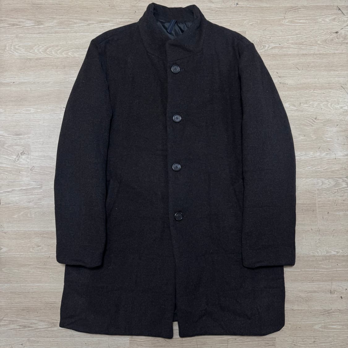 커스텀멜로우 직모 패딩 코트 상품이미지1