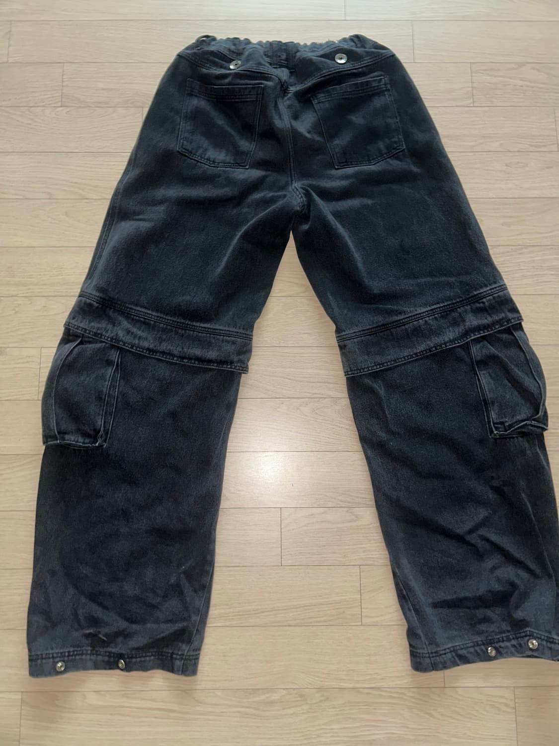 Blr x Pog service 디바이디드 커브드라인 팬츠 상품이미지2