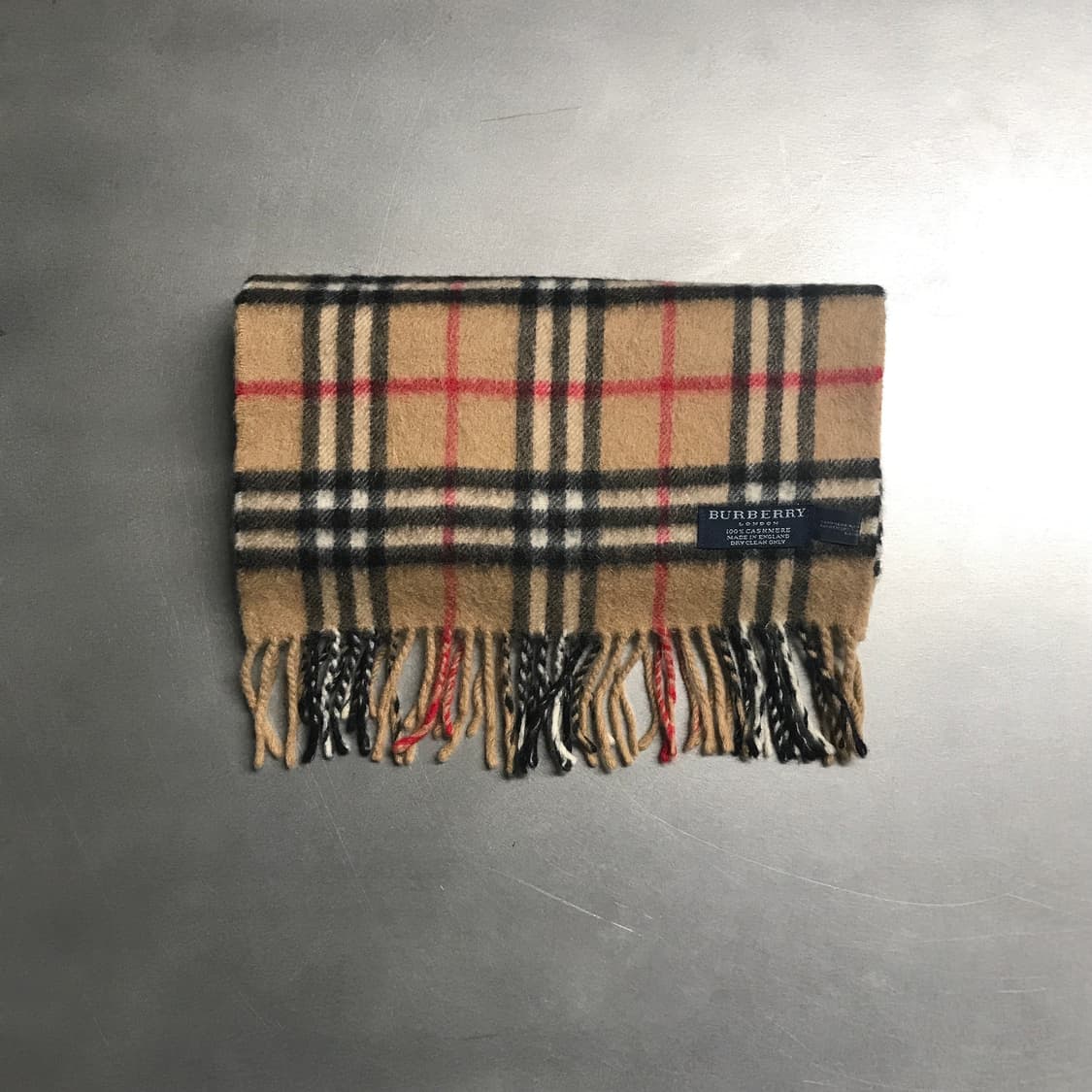 버버리 정품 캐시미어 머플러 베이지 상품이미지1