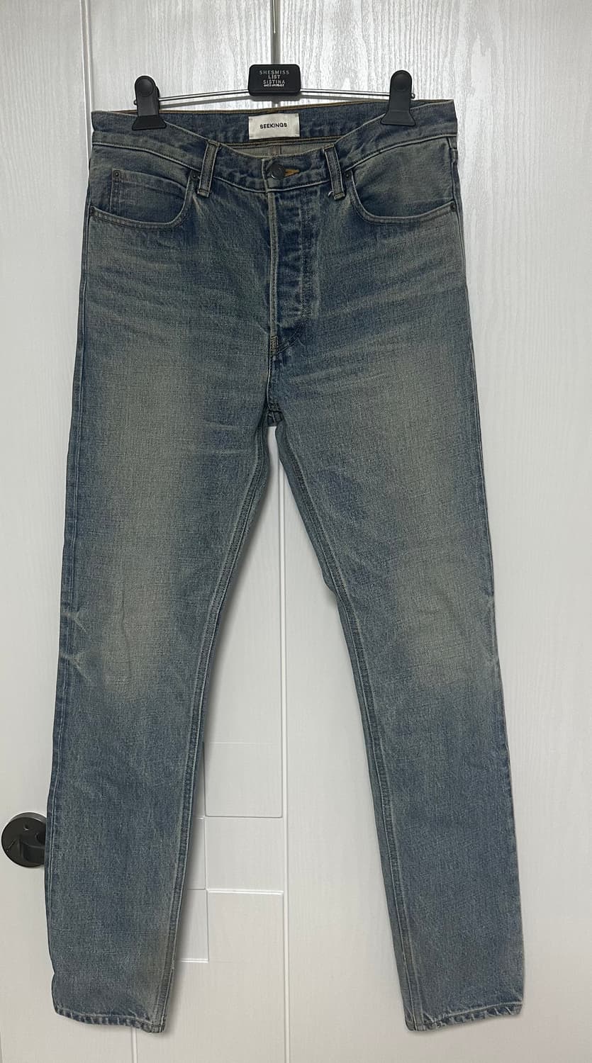 Seekings Blue Signature Washed Denim  상품이미지2