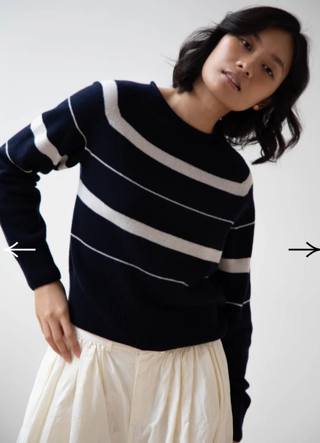 Margaret howell 캐시미어 코튼 니트 상품이미지5